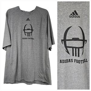 ADIDAS Football Men's 2XL Climalite Active Training Athletic Tee Exercise Shirt